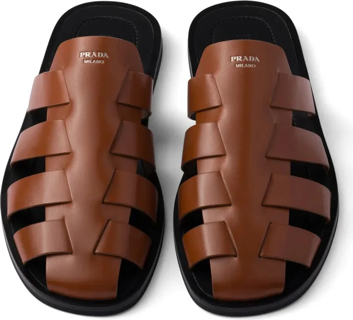 Leather Fisherman Mules - Image 4