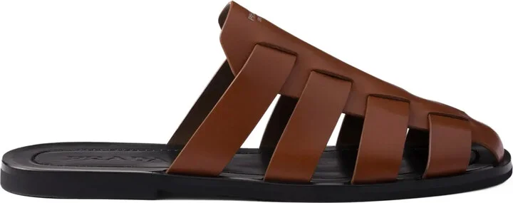 Leather Fisherman Mules