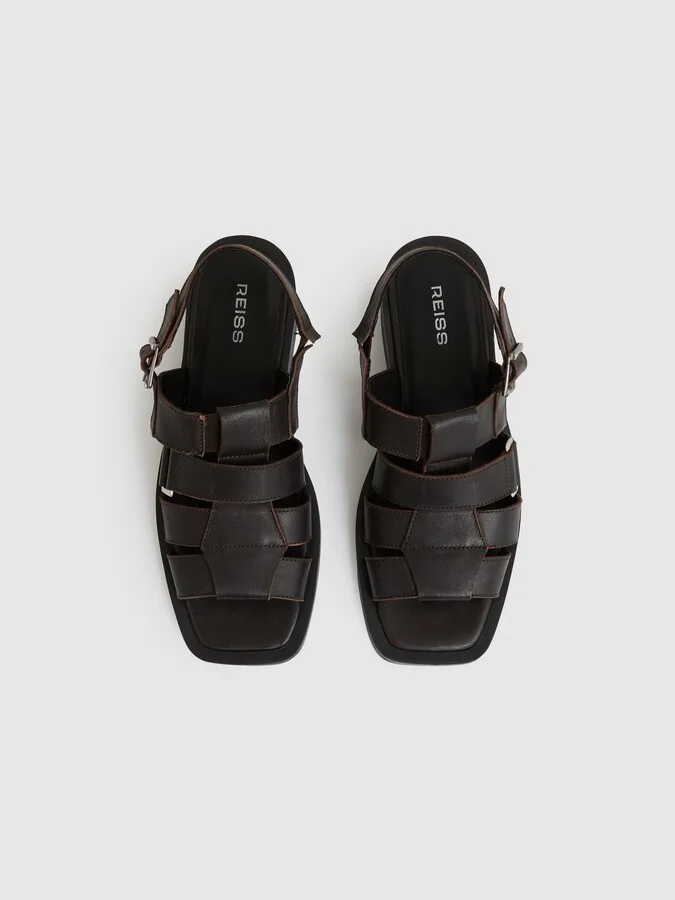 Leather Fisherman Sandals - Image 3