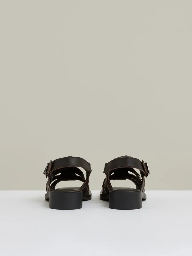 Leather Fisherman Sandals - Image 4