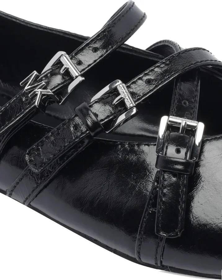 Leather Flat Ballet Flats - Image 4