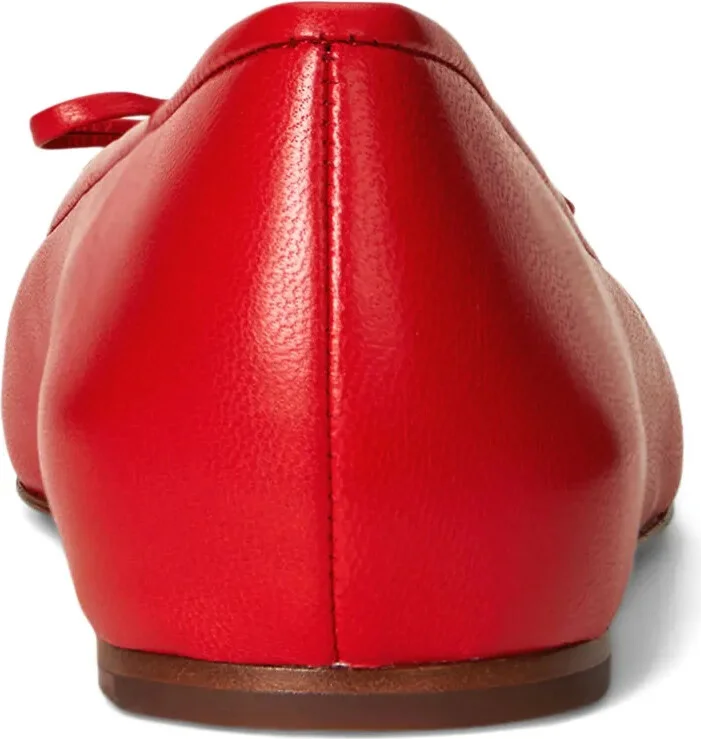 Leather Flat Ballet Flats - Image 3