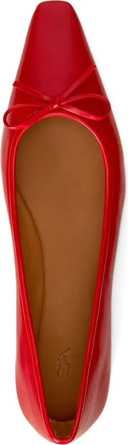 Leather Flat Ballet Flats - Image 4