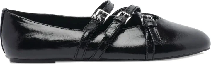 Leather Flat Ballet Flats