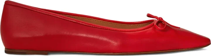 Leather Flat Ballet Flats