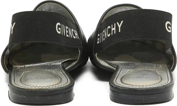 Leather Flat Pumps - Image 3