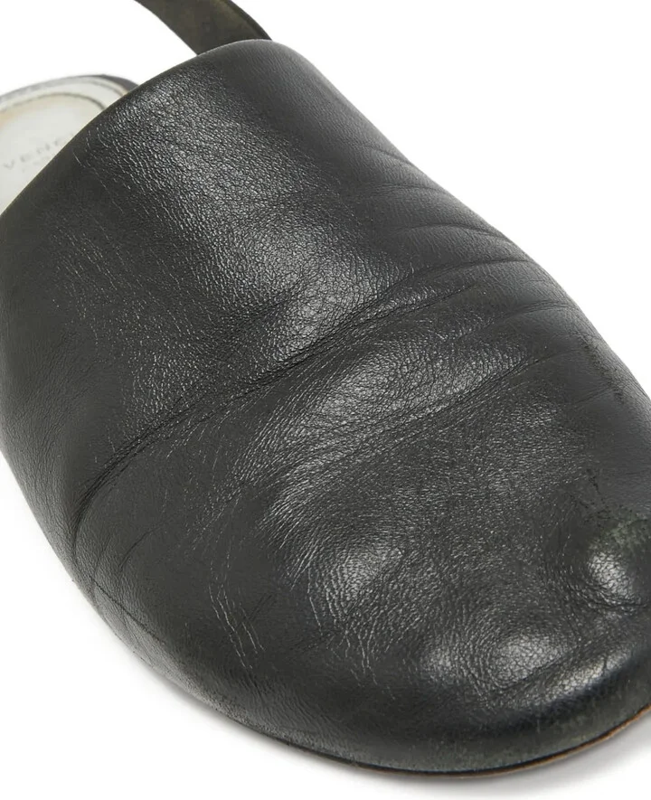 Leather Flat Pumps - Image 5