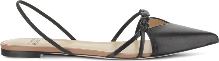 Leather Flat Pumps