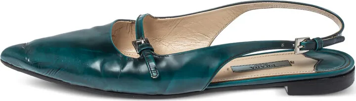 Leather Flat Pumps