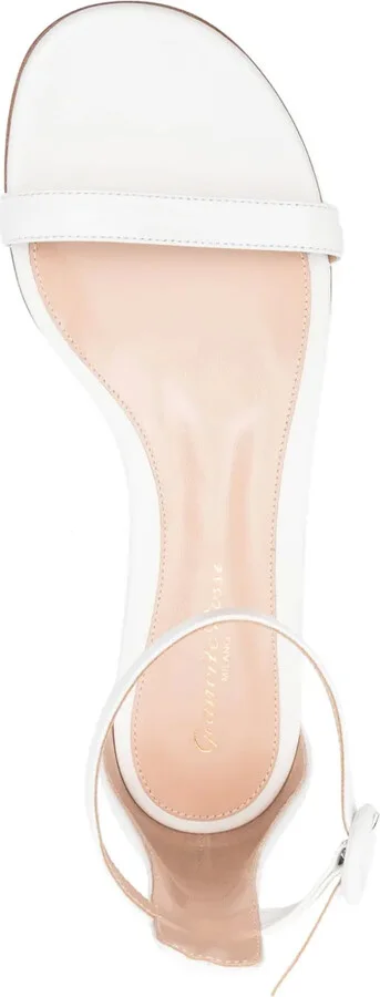 Leather Flat Sandals - Image 4