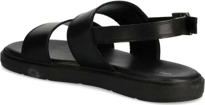 Leather Flat Sandals - Image 5