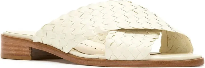 Leather Flat Sandals - Image 2