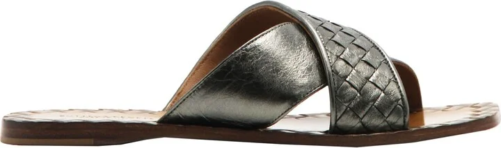 Leather Flat Sandals