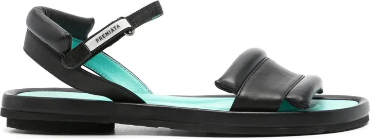 Leather Flat Sandals