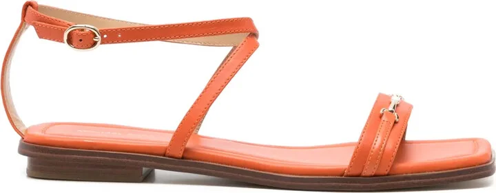 Leather Flat Sandals