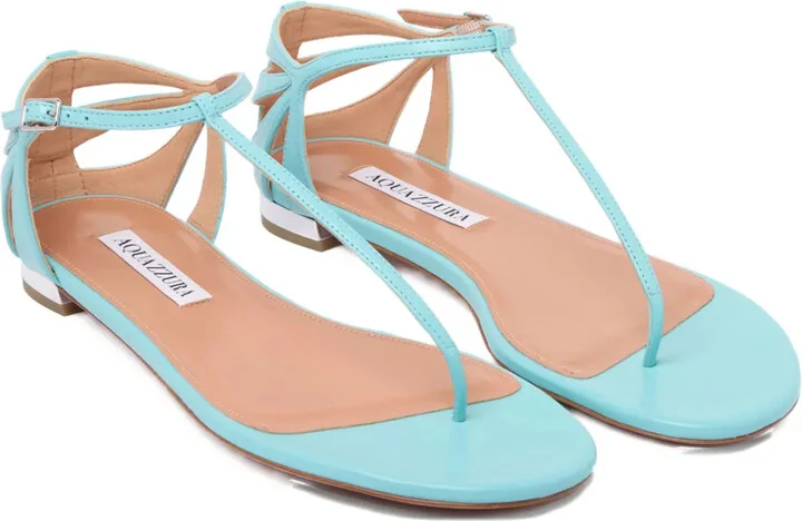 Leather Flat Sandals