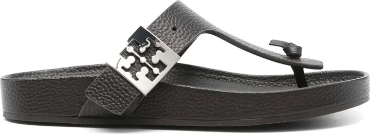 Leather Flat Sandals