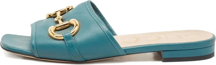 Leather Flat Sandals
