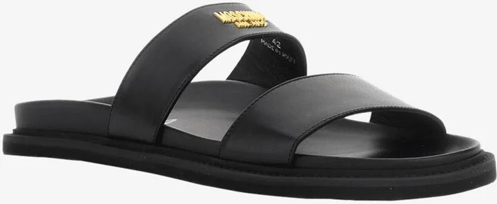 Leather Flat Sandals