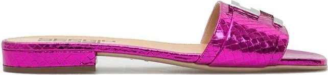 Leather Flat Women's Sandals
