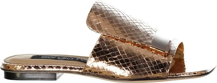 Leather Flat Women's Sandals