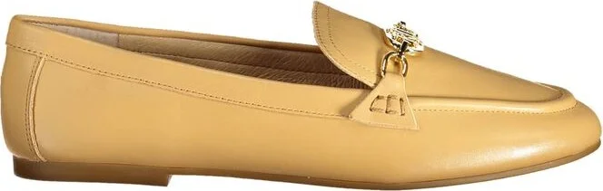 Leather Flat Women's Shoe
