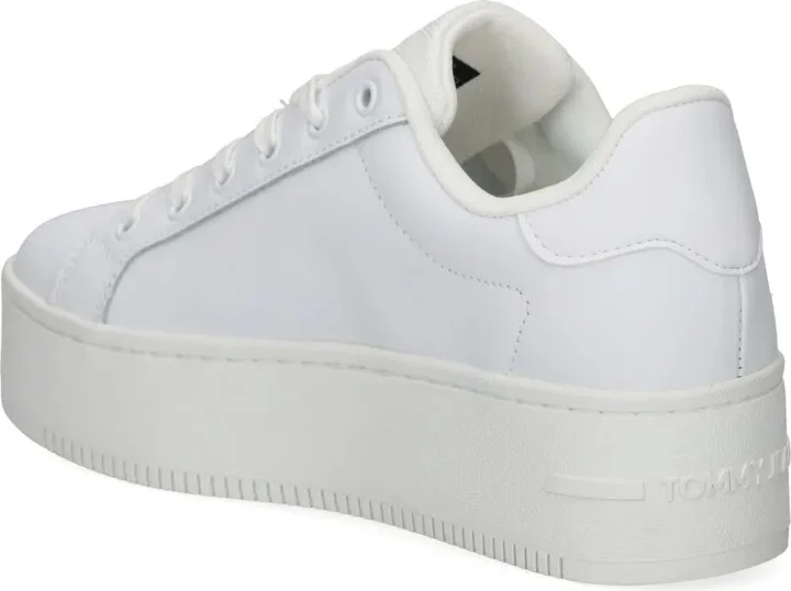 Leather Flatform Sneakers - Image 3
