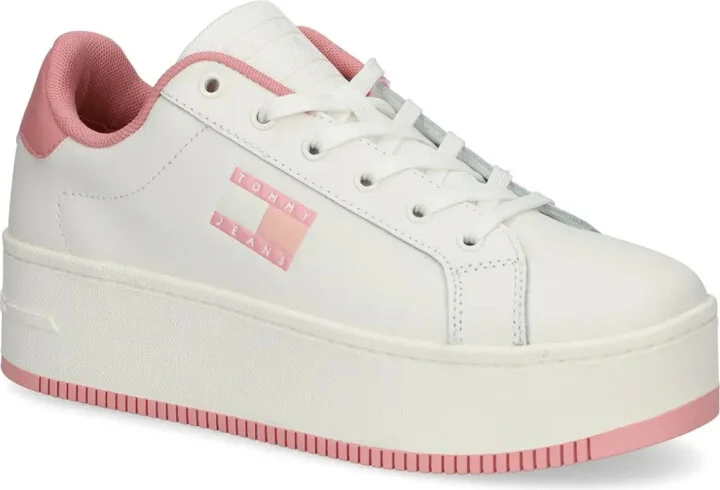 Leather Flatform Sneakers - Image 2