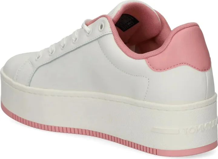 Leather Flatform Sneakers - Image 3