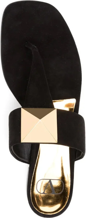 Leather Flip-Flop Sandals - Image 4
