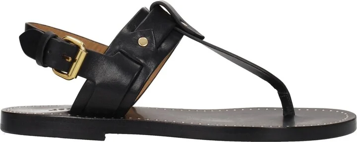 Leather Flip-Flop Women's Sandal