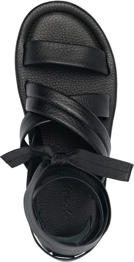 Leather Gladiator Sandals - Image 4