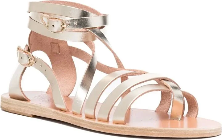 Leather Gladiator Sandals - Image 2