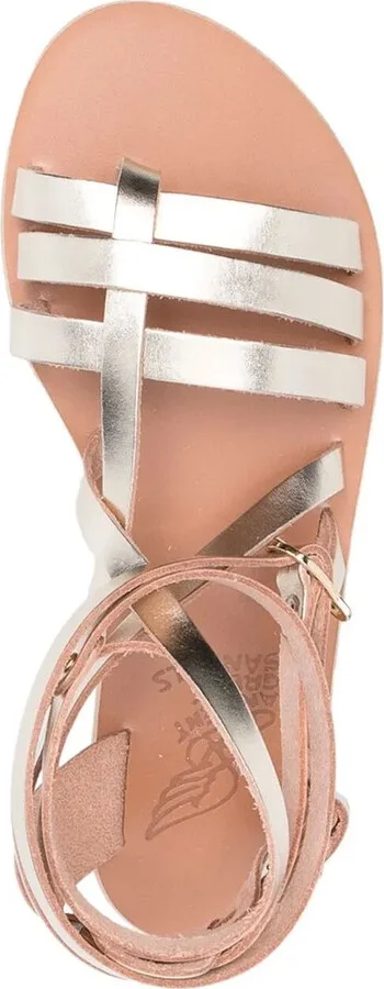 Leather Gladiator Sandals - Image 4