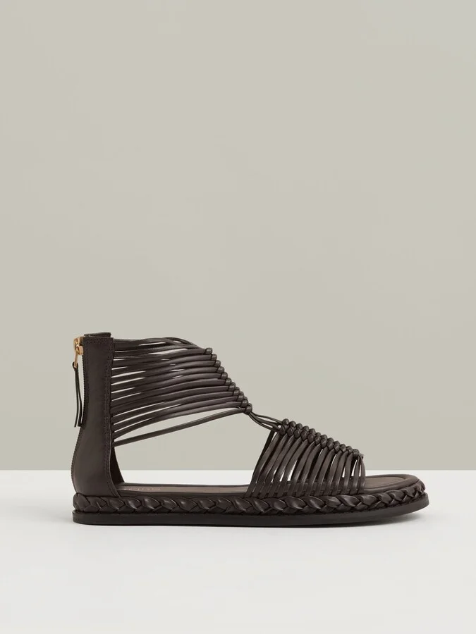 Leather Gladiator Sandals