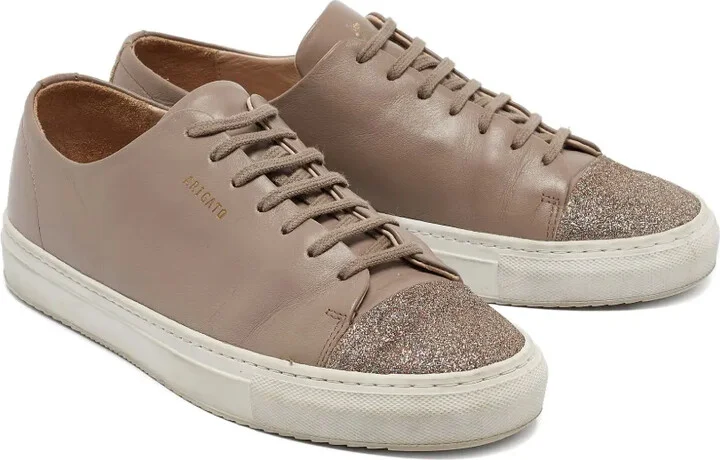 Leather Glitter Sneakers - Image 2
