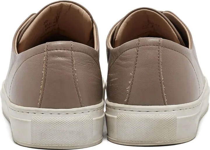Leather Glitter Sneakers - Image 3