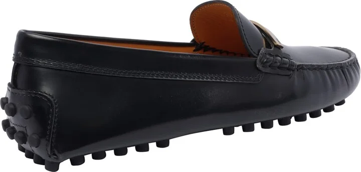 Leather Gommino Loafers - Image 3