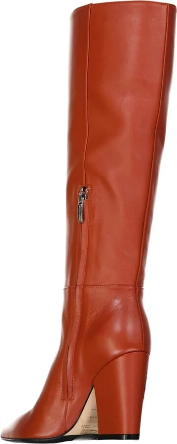 Leather Heel Boots - Image 3