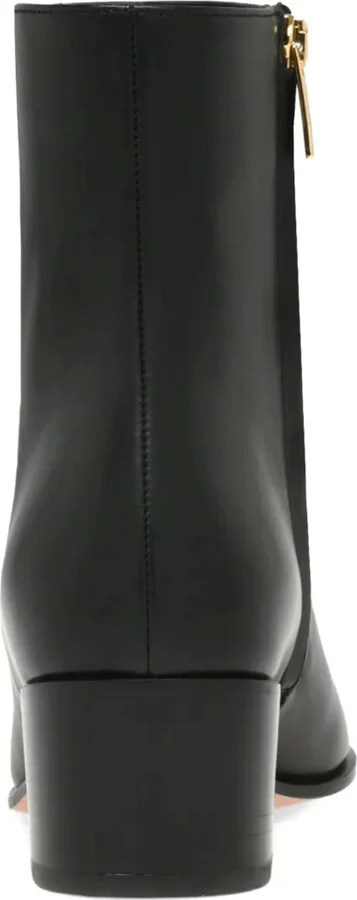 Leather Heeled Boots - Image 3