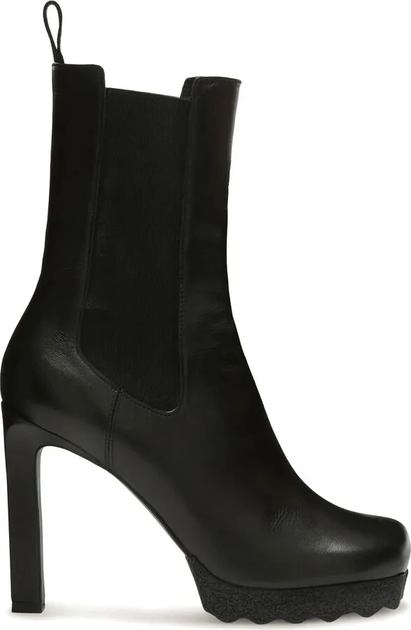 Leather Heeled Boots