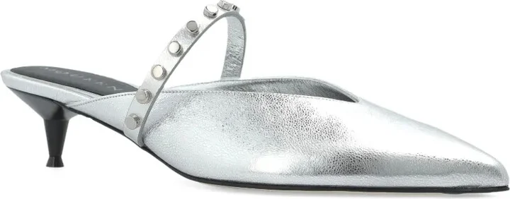 Leather Heeled Pumps - Image 2
