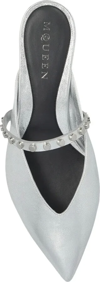 Leather Heeled Pumps - Image 4