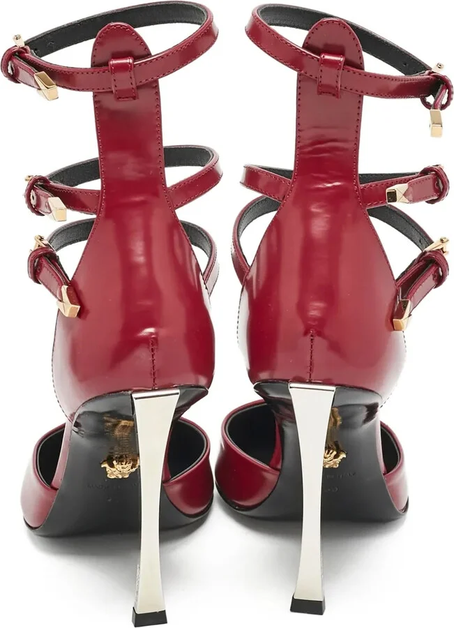 Leather Heeled Pumps - Image 3