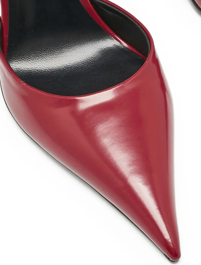 Leather Heeled Pumps - Image 5
