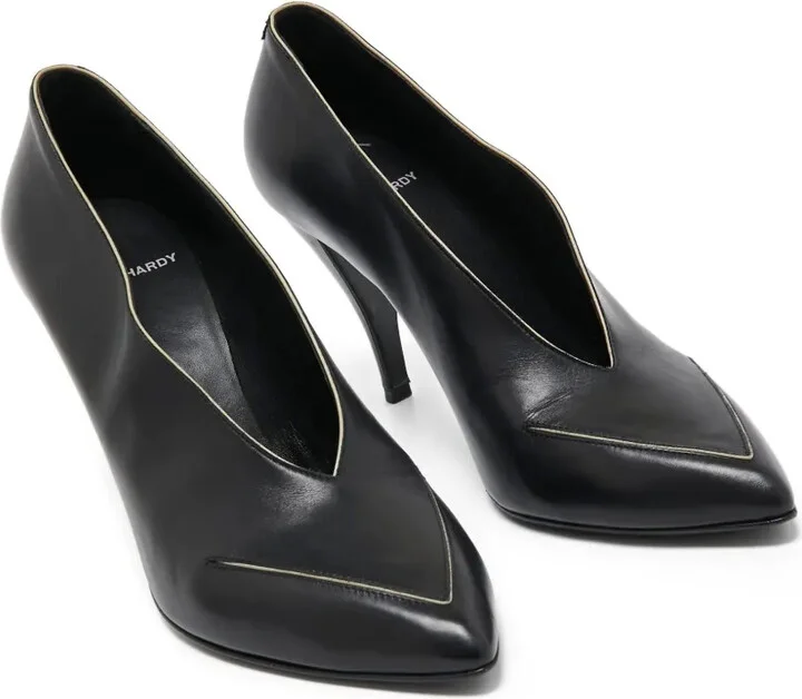 Leather Heeled Pumps - Image 2