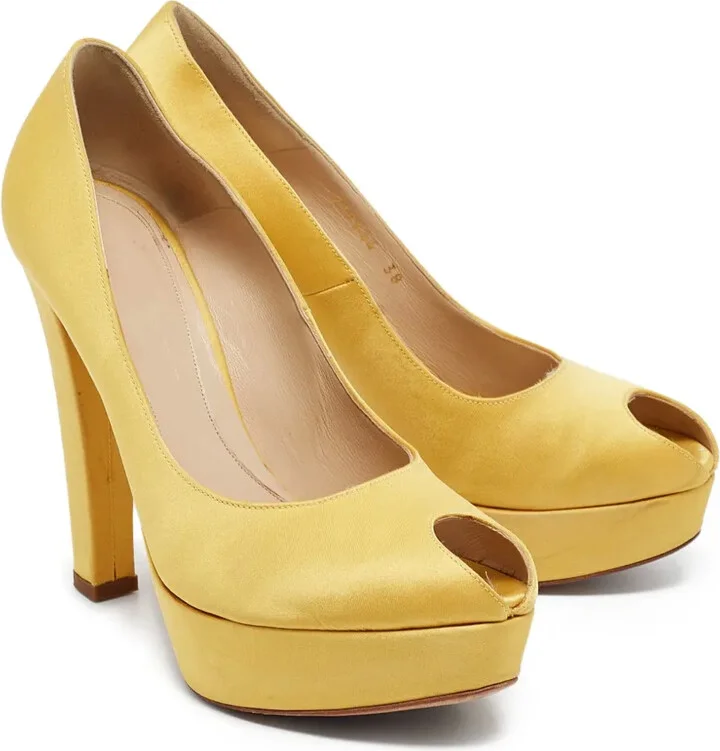 Leather Heeled Pumps - Image 2