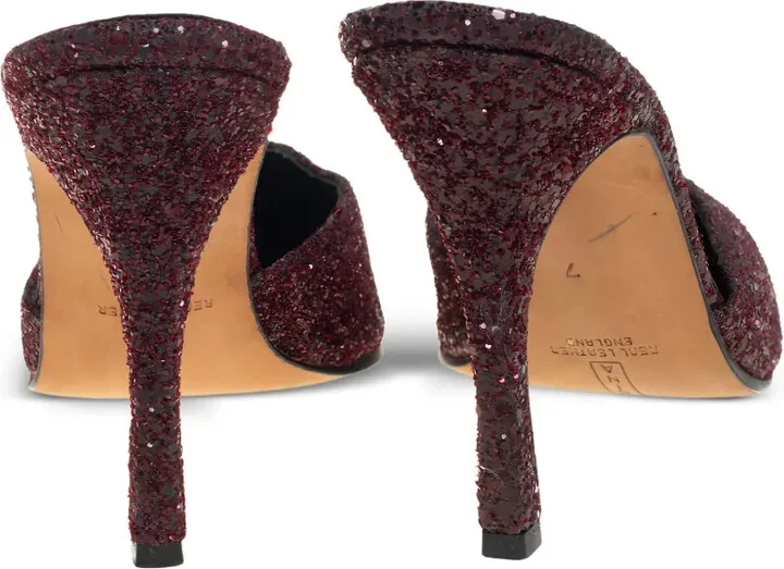 Leather Heeled Pumps - Image 3