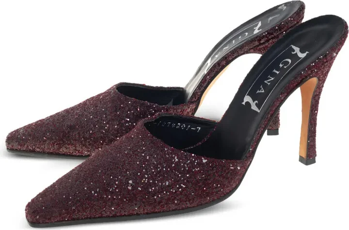 Leather Heeled Pumps - Image 4