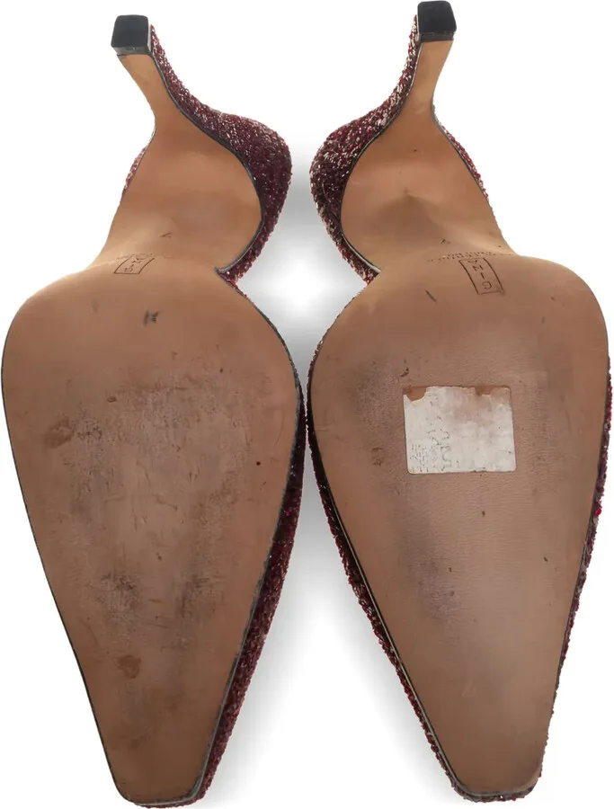 Leather Heeled Pumps - Image 5